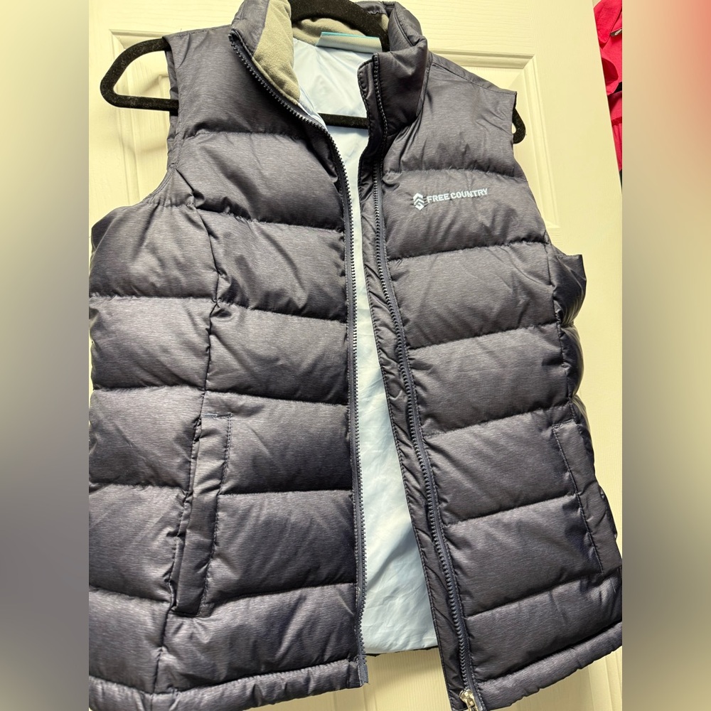 Free Country Purple puffer Vest